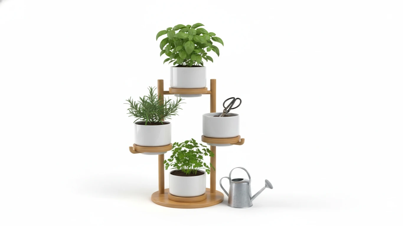 Kit Horta Vertical para Temperos Frescos