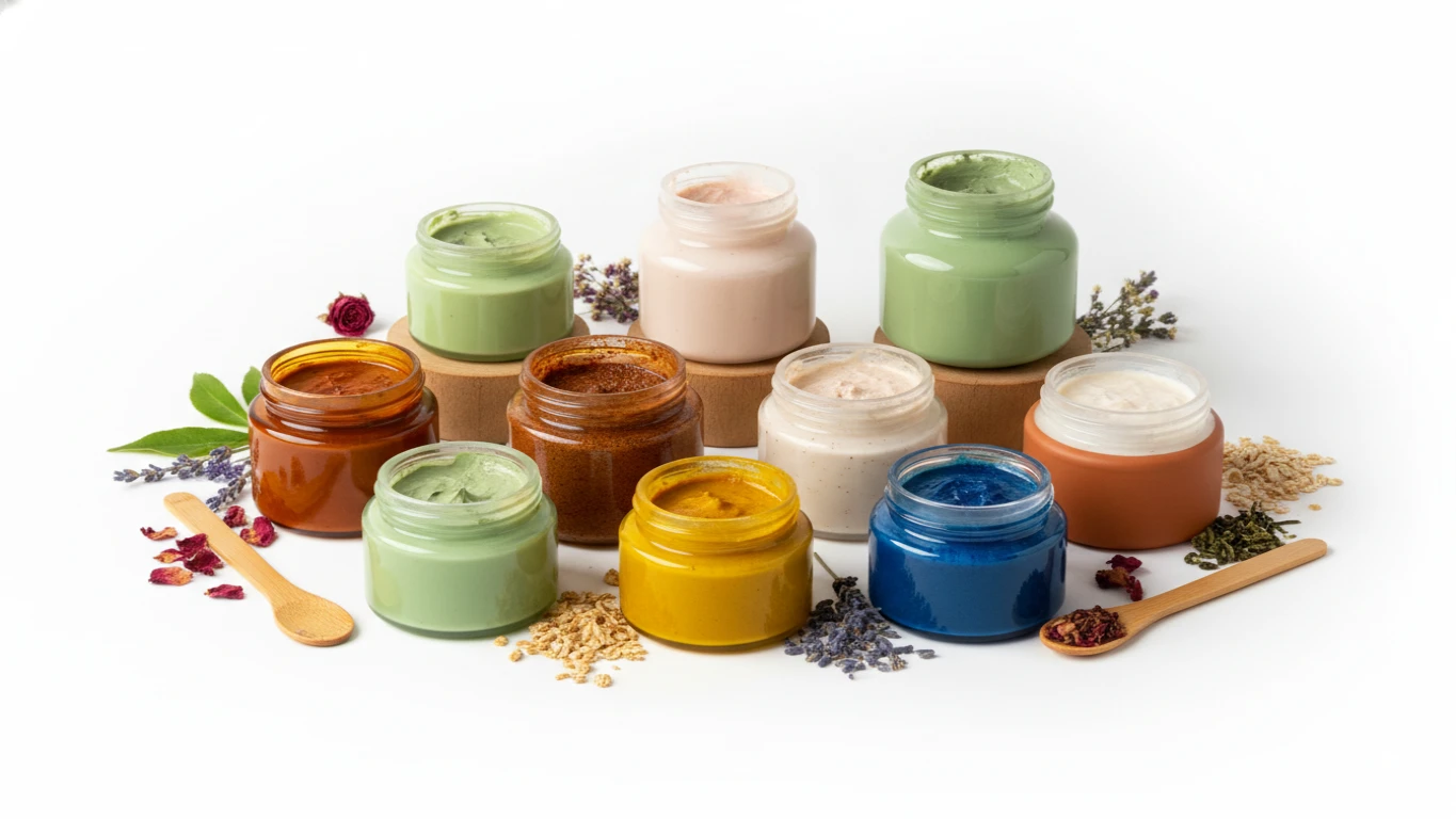 Kit Máscaras Faciais Naturais