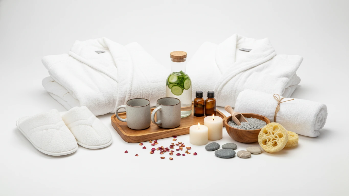 Kit Spa para Relaxamento a Dois