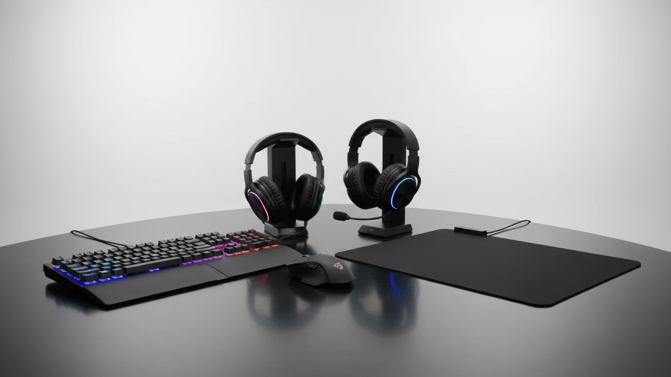 Kit de Acessórios Gamer Essenciais