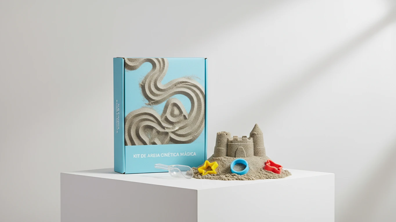 Kit de Areia Cinética Mágica