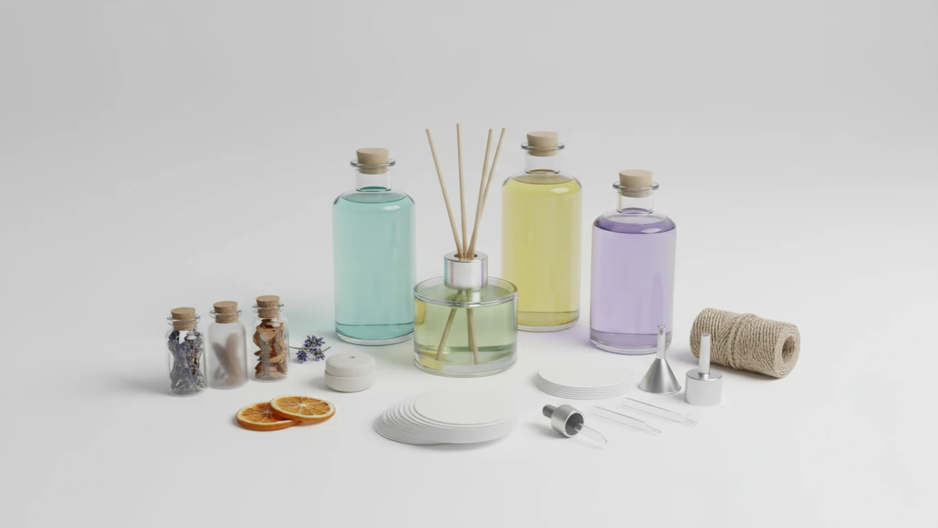 Kit de Aromatizadores de Ambiente Personalizáveis