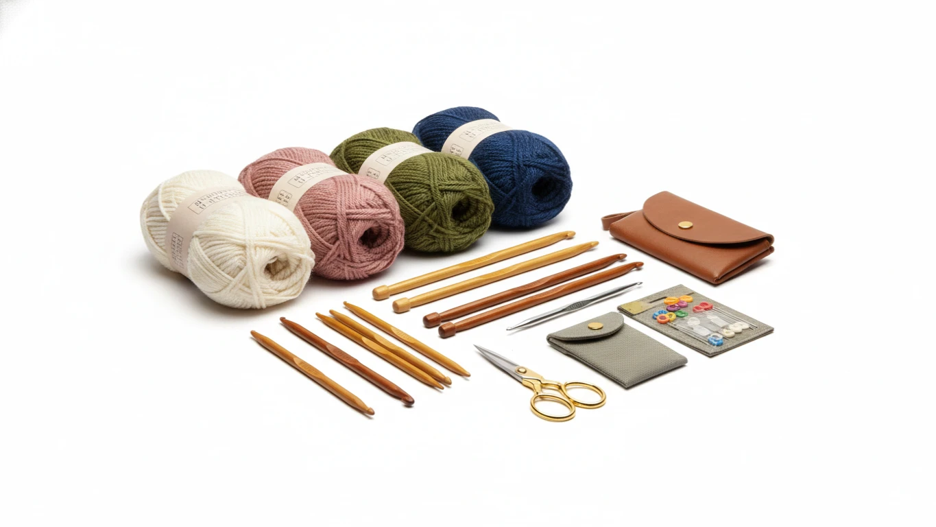 Kit de Arte para Crochê ou Tricô