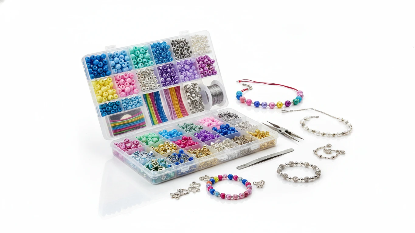 Kit de Artes e Criação de Bijuterias