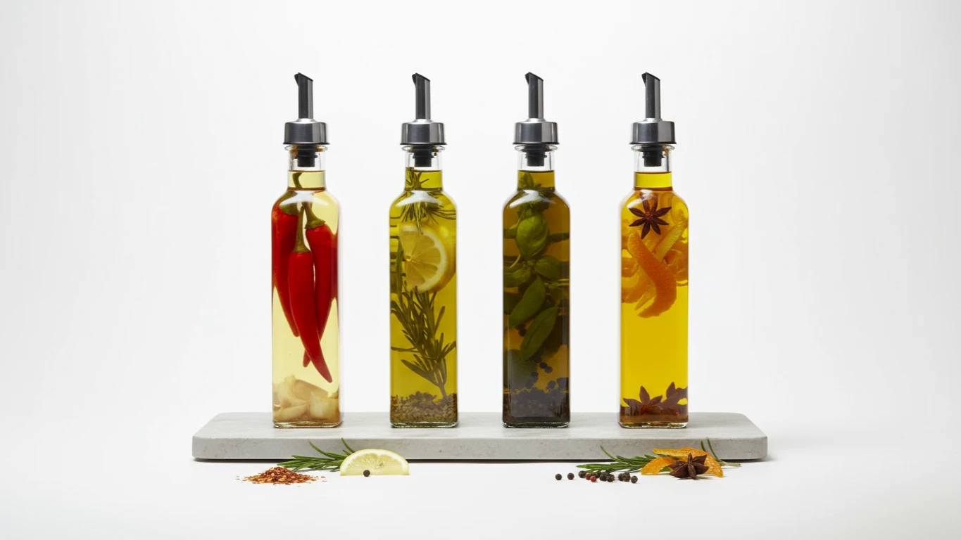 Kit de Azeites Especiais Aromatizados