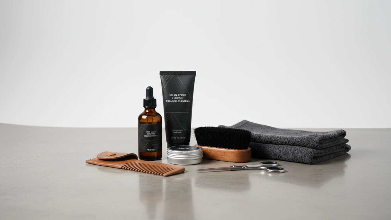 Kit de Barba e Cuidados Pessoais