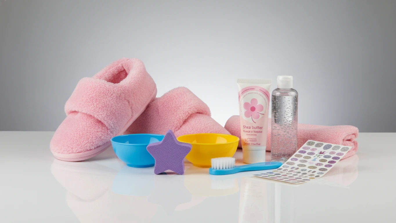 Kit de Beleza e SPA para Pés e Mãos Infantil