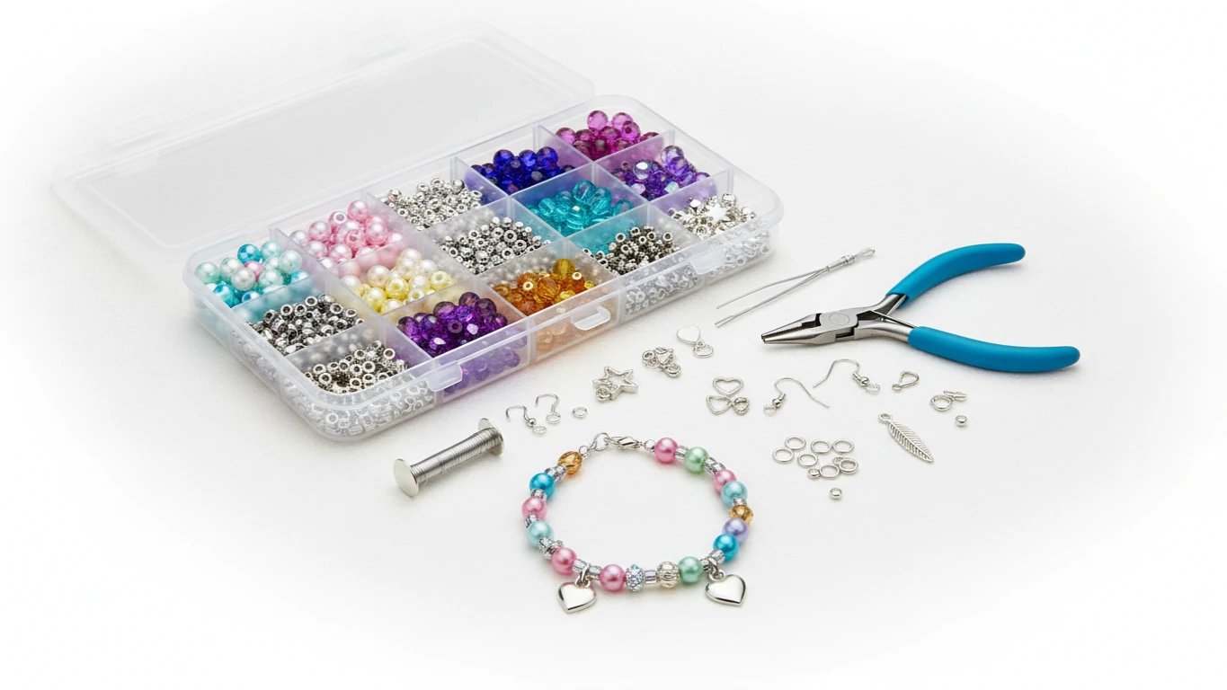 Kit de Bijuterias DIY Criativo