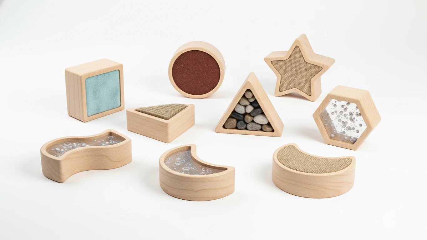 Kit de Blocos Sensoriais e Tátil