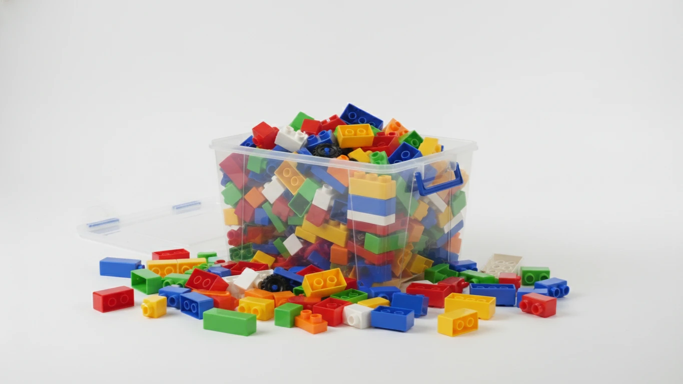 Kit de Blocos de Construção Criativos