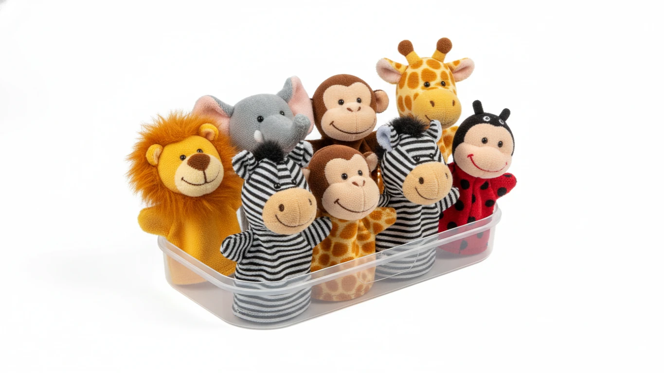 Kit de Bonecos de Dedo ou Fantoches