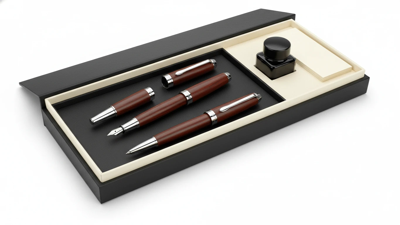 Kit de Canetas de Luxo para Escrita