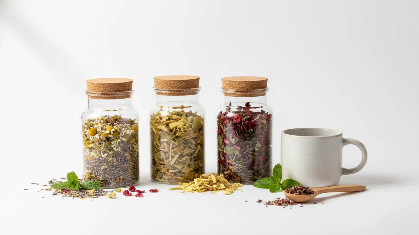 Kit de Chás Especiais Relaxantes para Gestantes