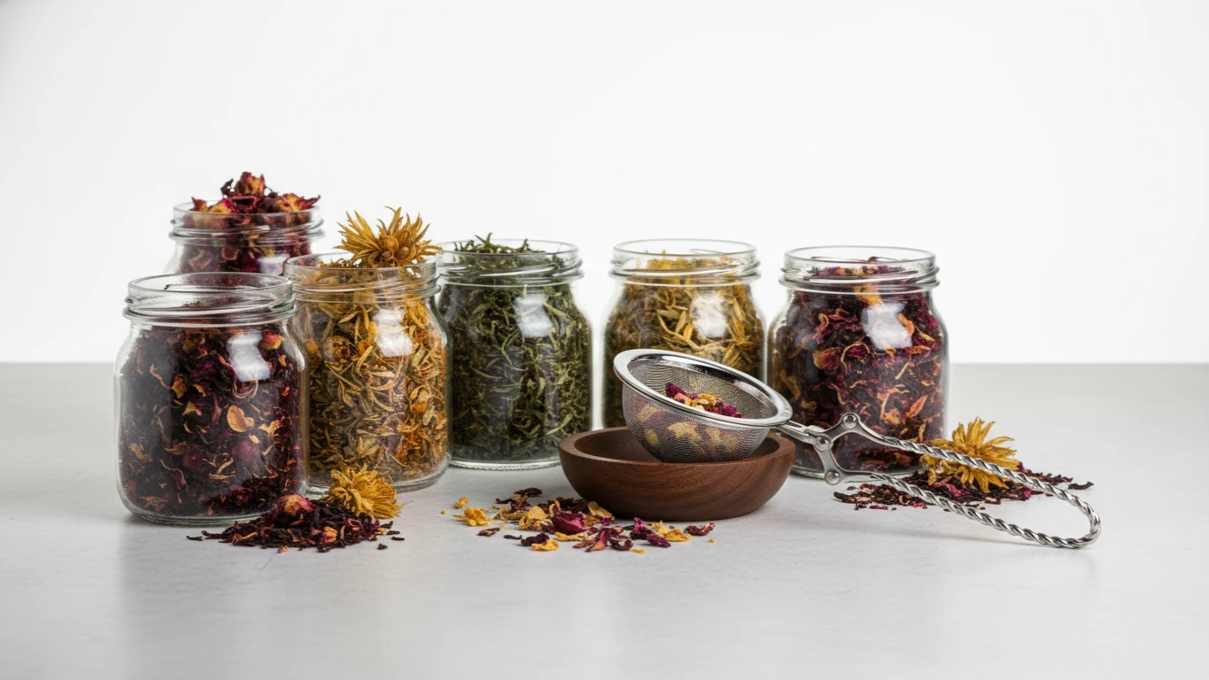 Kit de Chás Especiais e Infusor Sofisticado