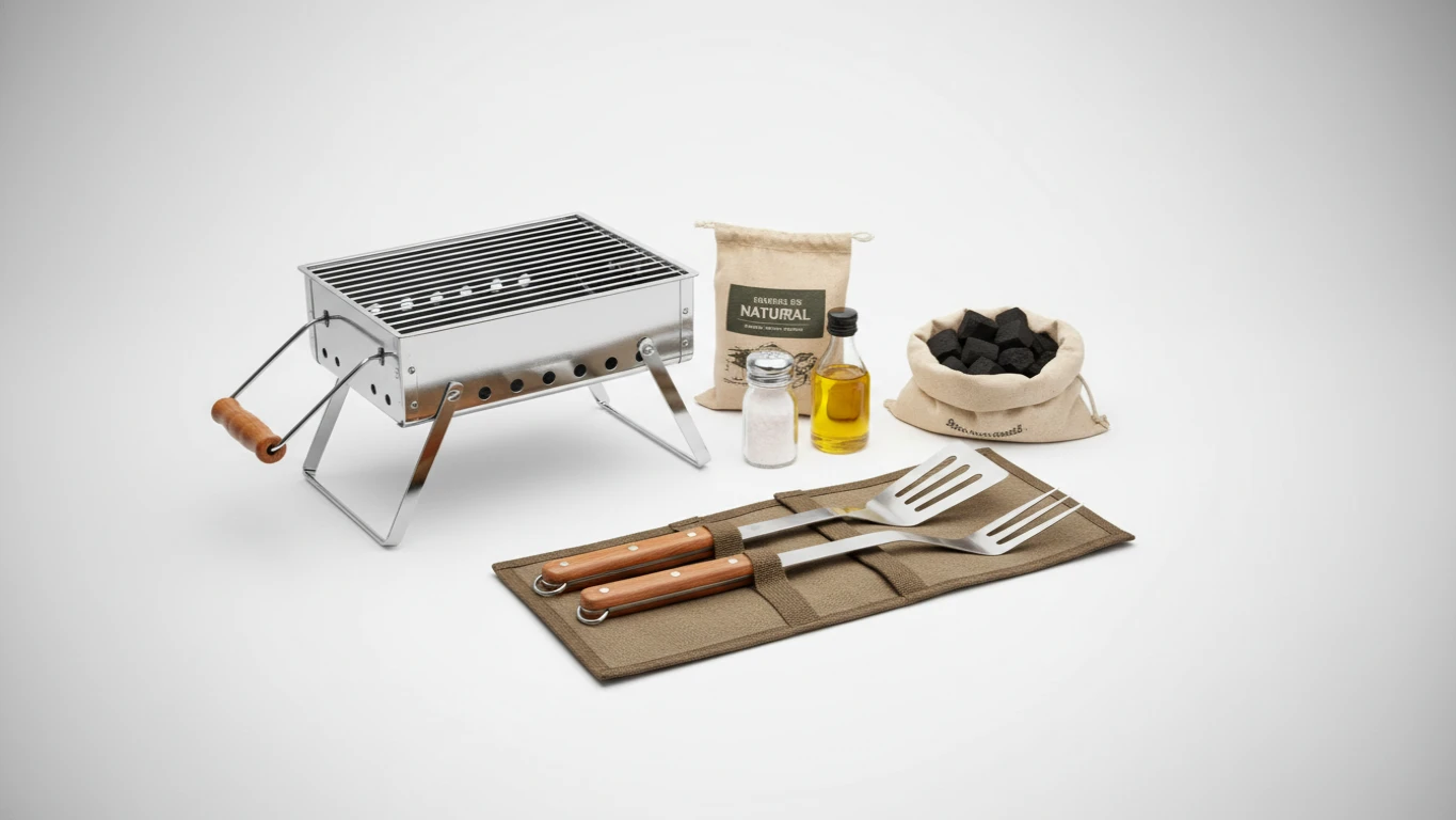 Kit de Churrasco Portátil