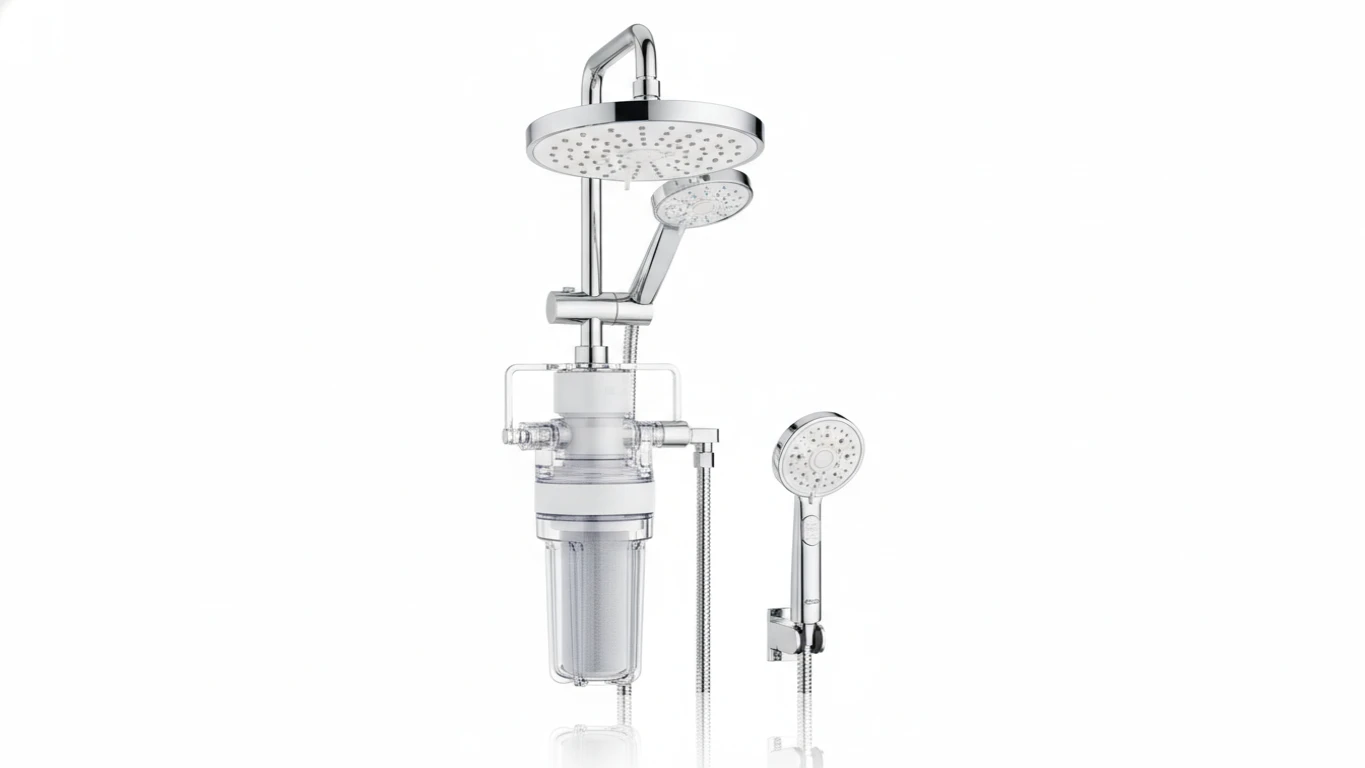 Kit de Chuveiro com Ducha Manual e Filtro