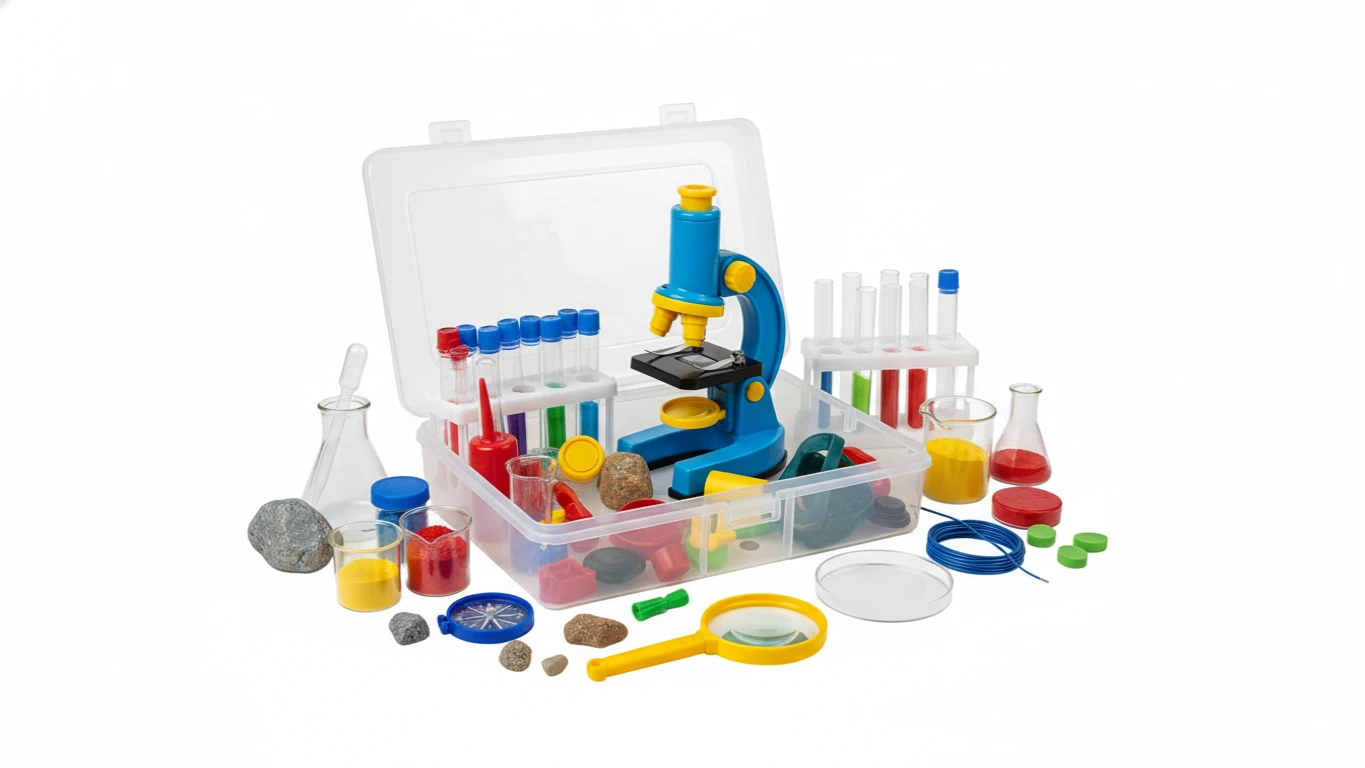 Kit de Ciência para Pequenos Cientistas