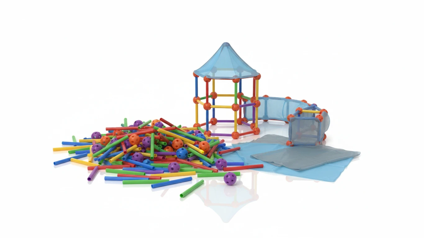 Kit de Construção de Forte ou Túnel Infantil