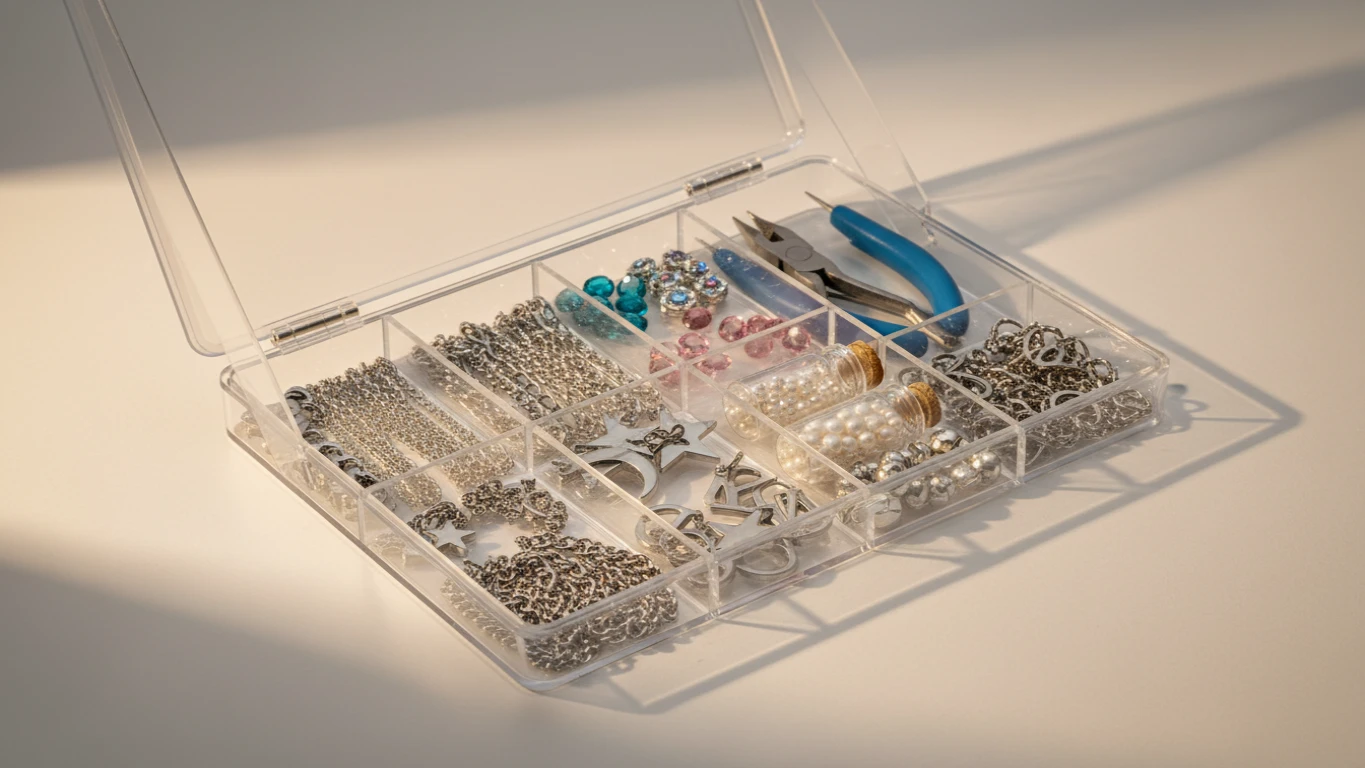 Kit de Construção de Jóias Personalizáveis