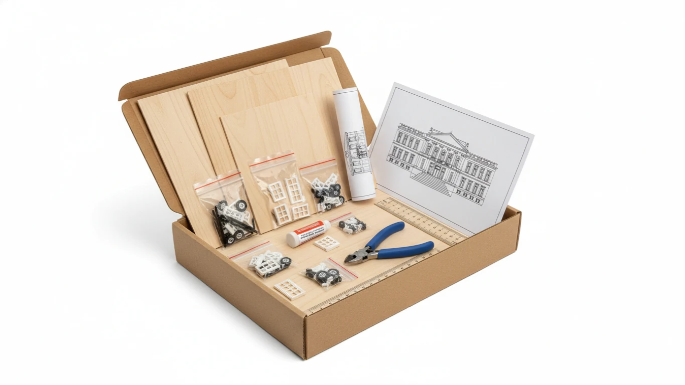Kit de Construção de Maquetes e Modelos