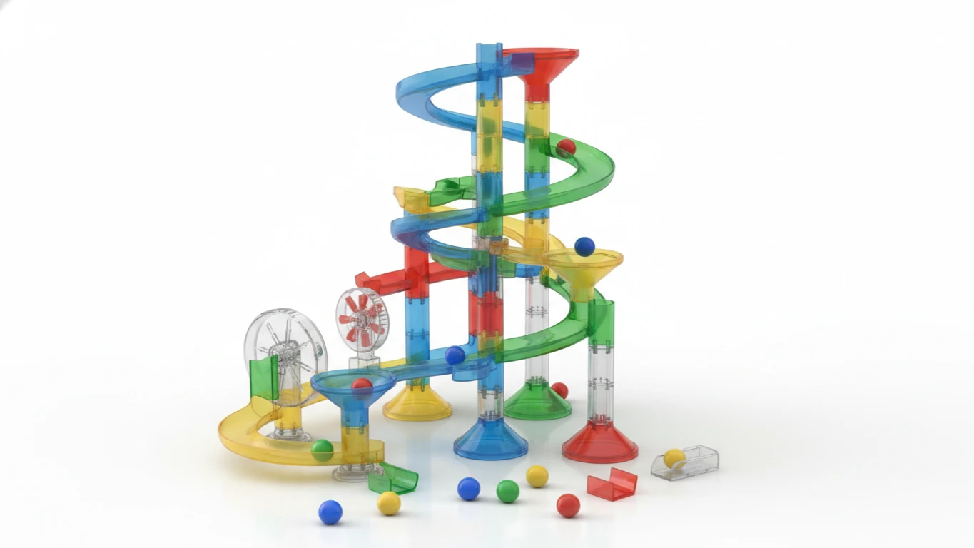 Kit de Construção de Pistas de Bolinhas