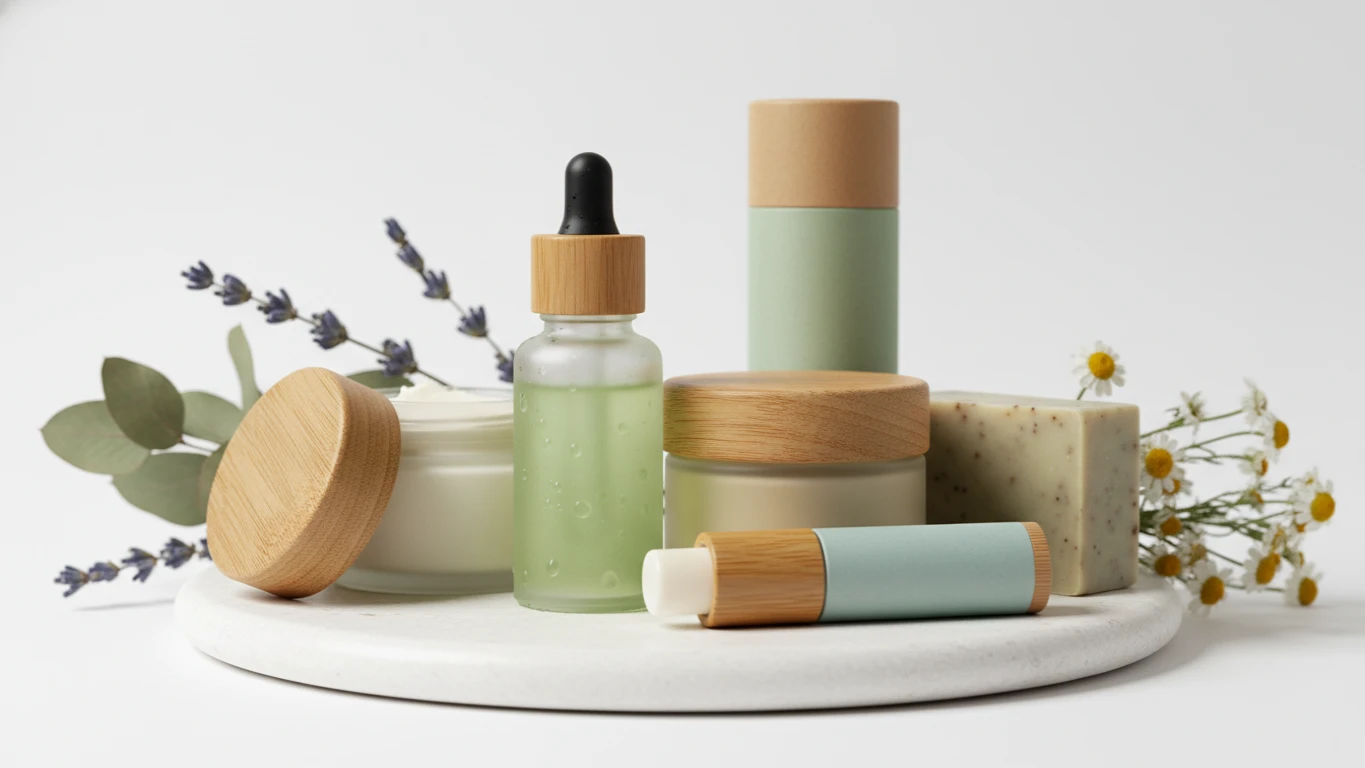 Kit de Cosméticos Naturais e Orgânicos