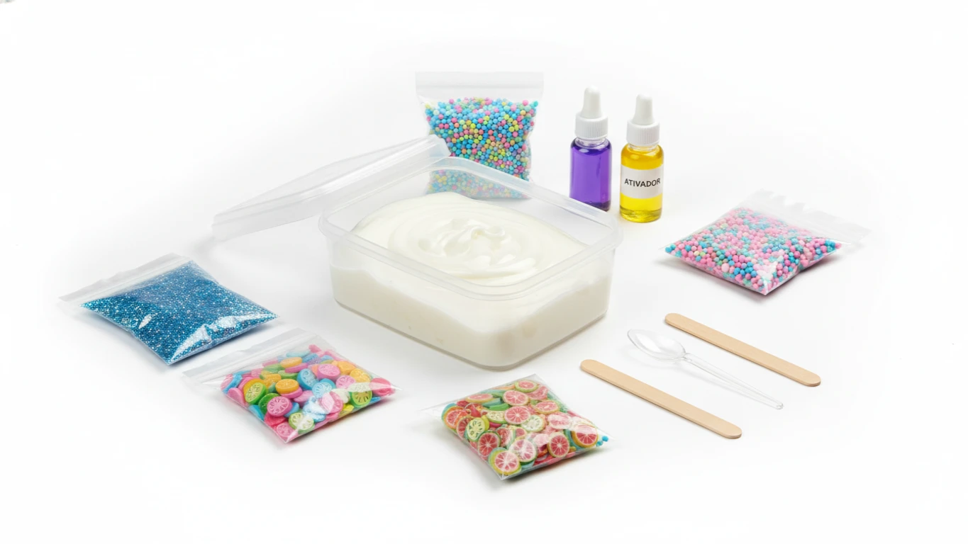 Kit de Criação de Slime Personalizado