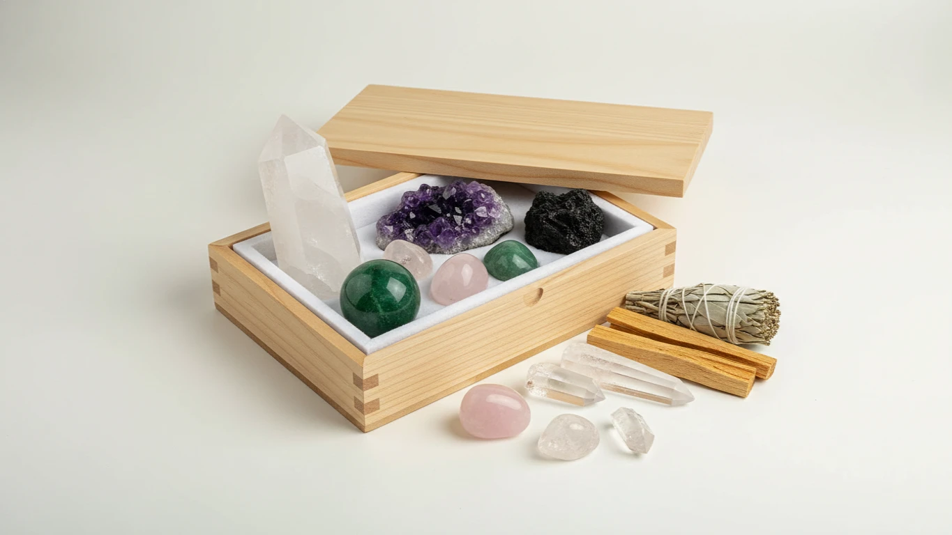 Kit de Cristais para Harmonização de Ambiente