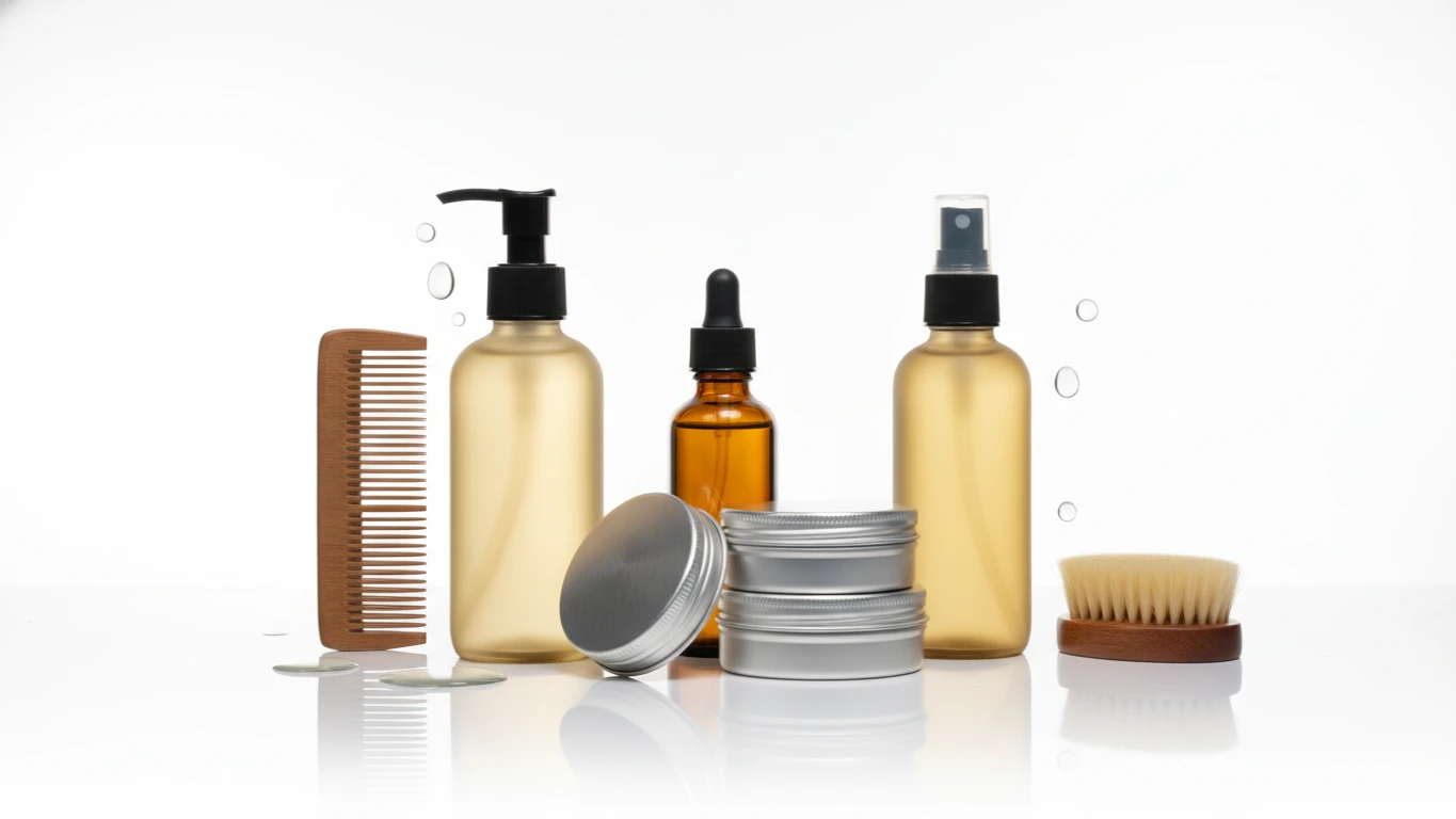 Kit de Cuidado com a Barba e Hidratação