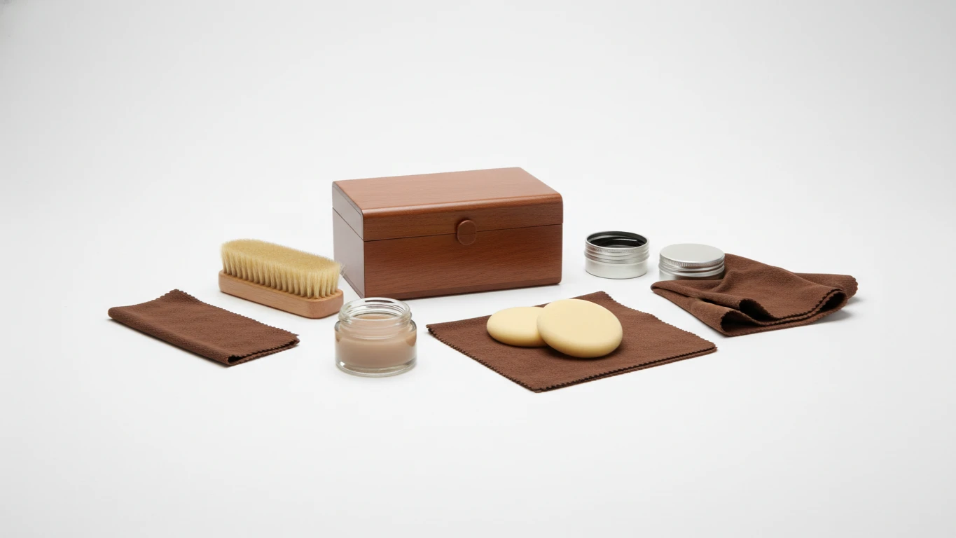 Kit de Cuidado para Calçados de Couro