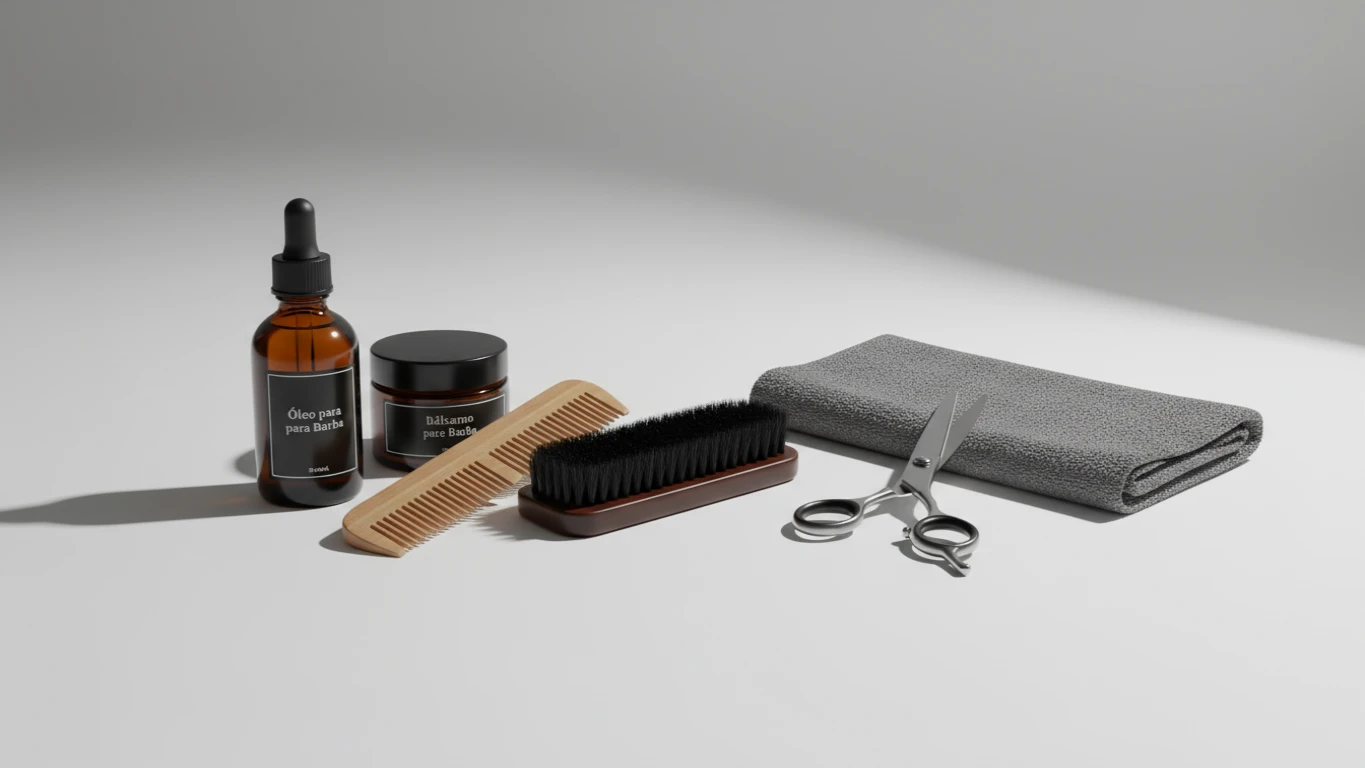 Kit de Cuidados de Barba Premium