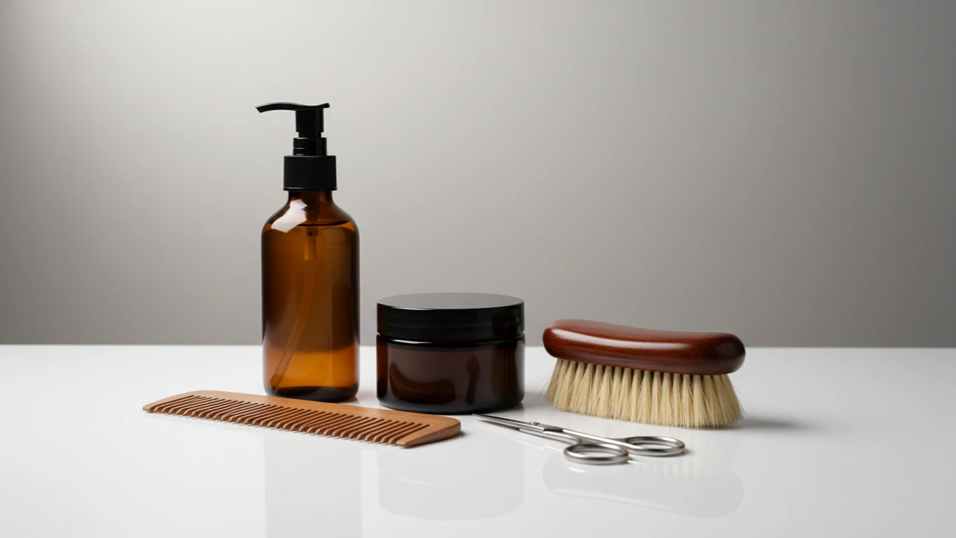 Kit de Cuidados para Barba Profissional