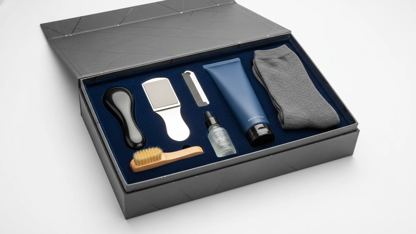 Kit de Cuidados para Pés Masculino