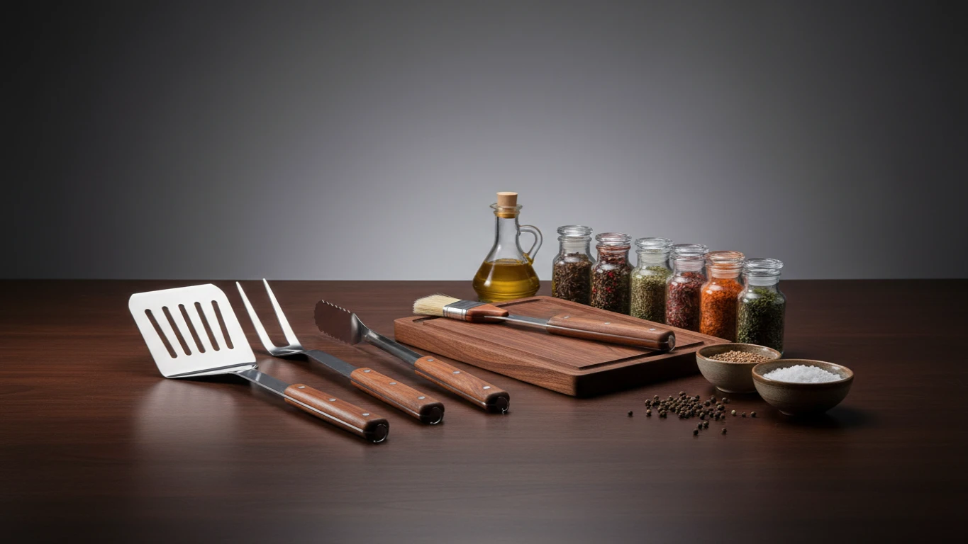 Kit de Culinária Gourmet para Churrasco