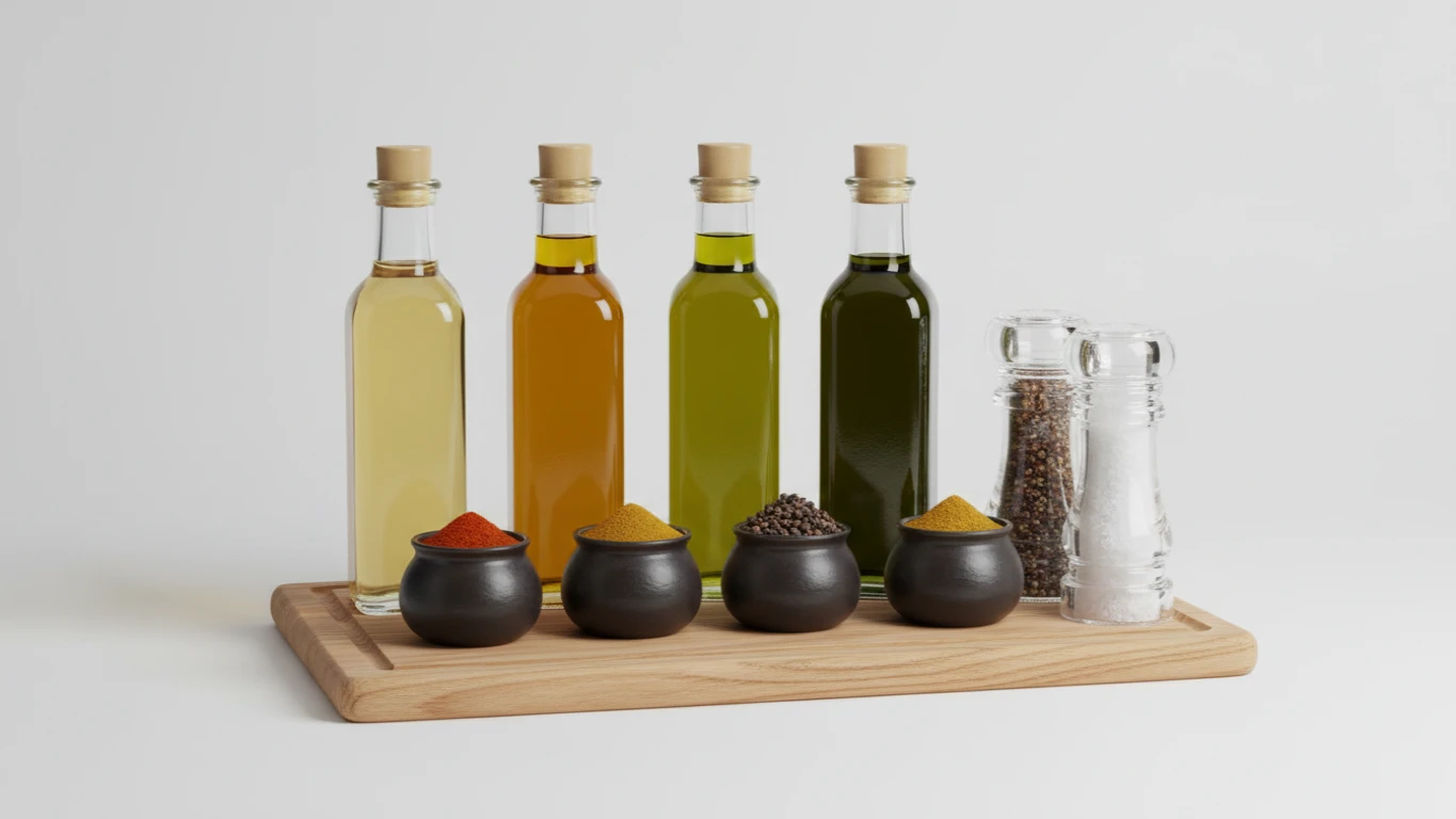 Kit de Culinária Gourmet (temperos e azeites especiais)