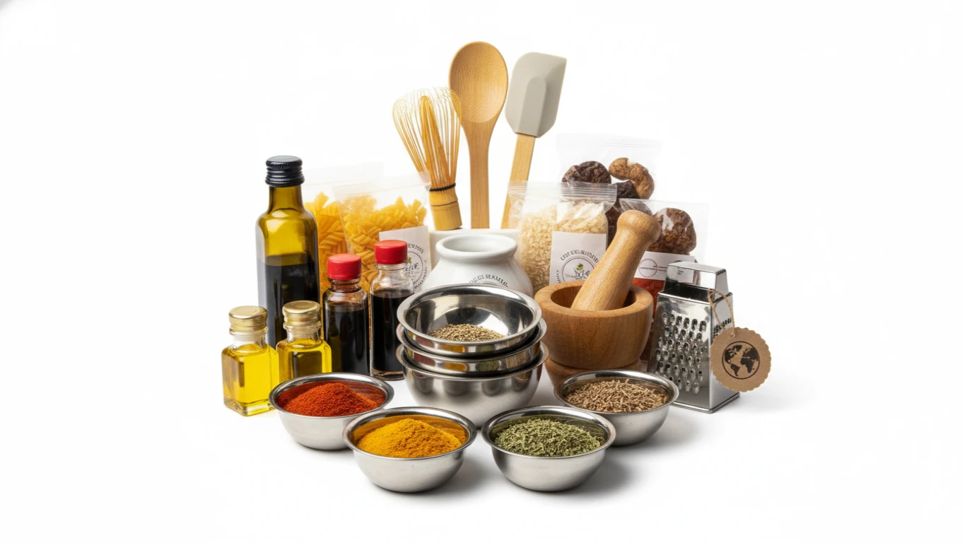 Kit de Culinária Internacional