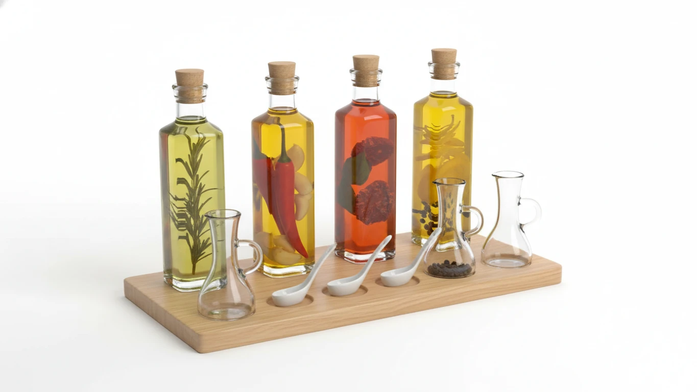 Kit de Degustação de Azeites Aromatizados
