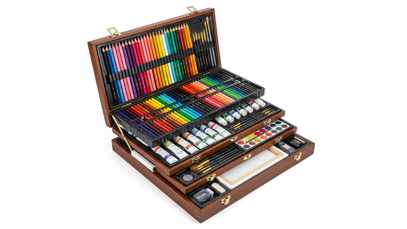 Kit de Desenho e Pintura Artística