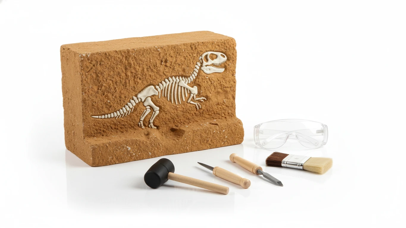 Kit de Escavação de Dinossauros