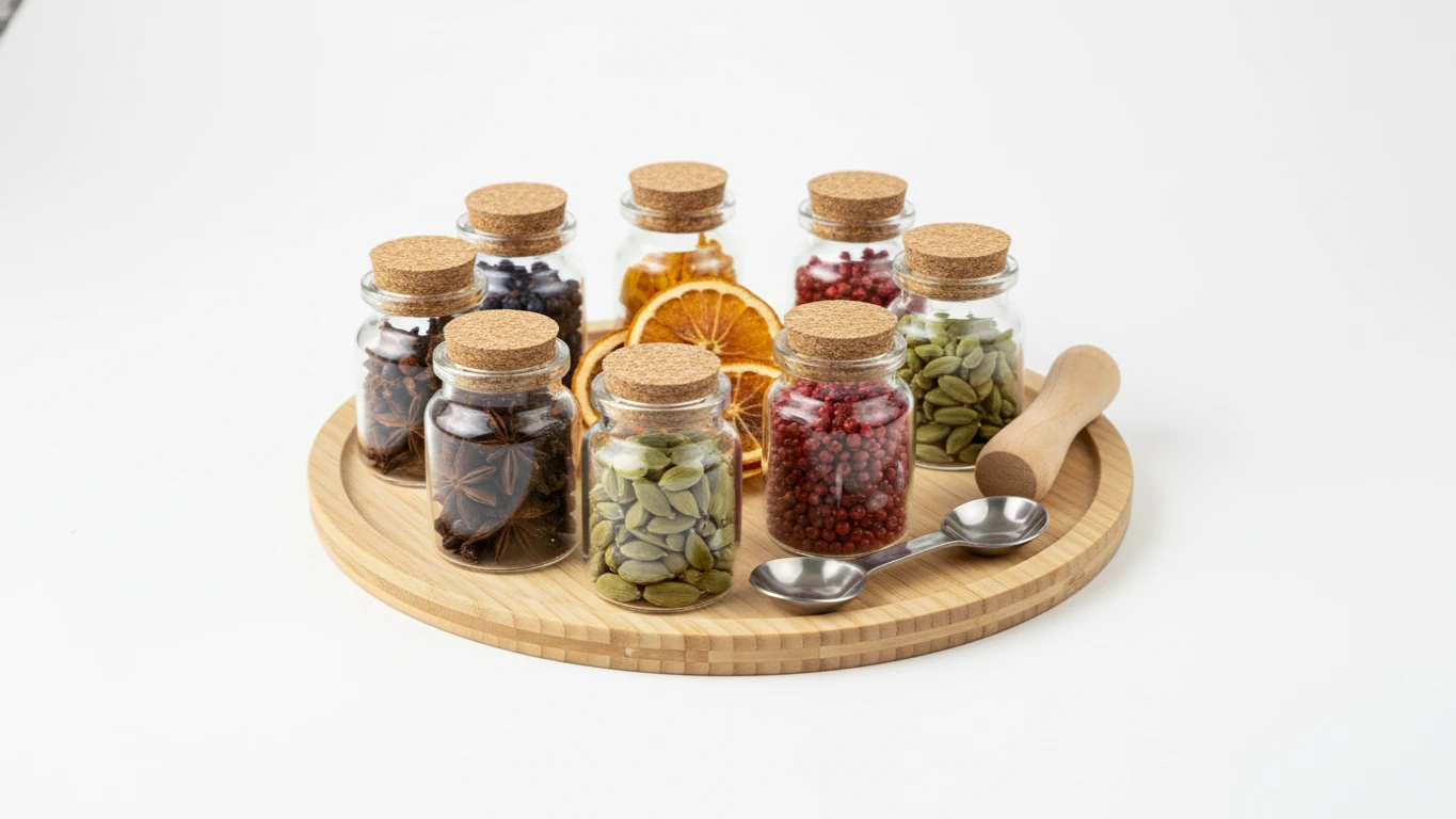 Kit de Especiarias para Drinks (Não Alcoólico)