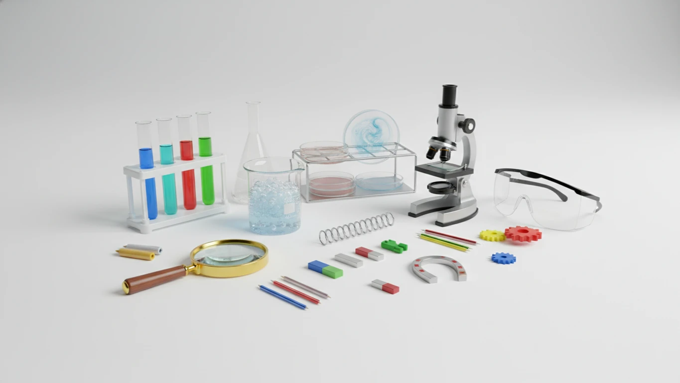 Kit de Experiências Científicas Interativo