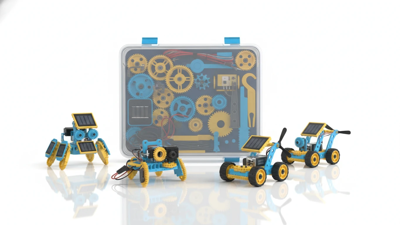 Kit de Experimentação de Robôs Solares