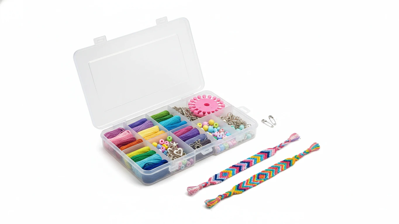 Kit de Fazer Pulseiras da Amizade