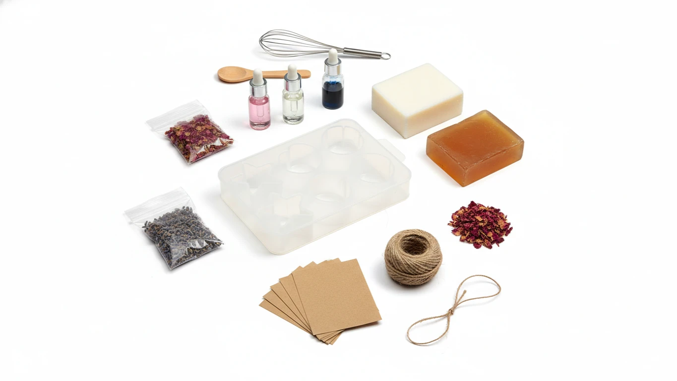 Kit de Fazer Sabonetes Artesanais