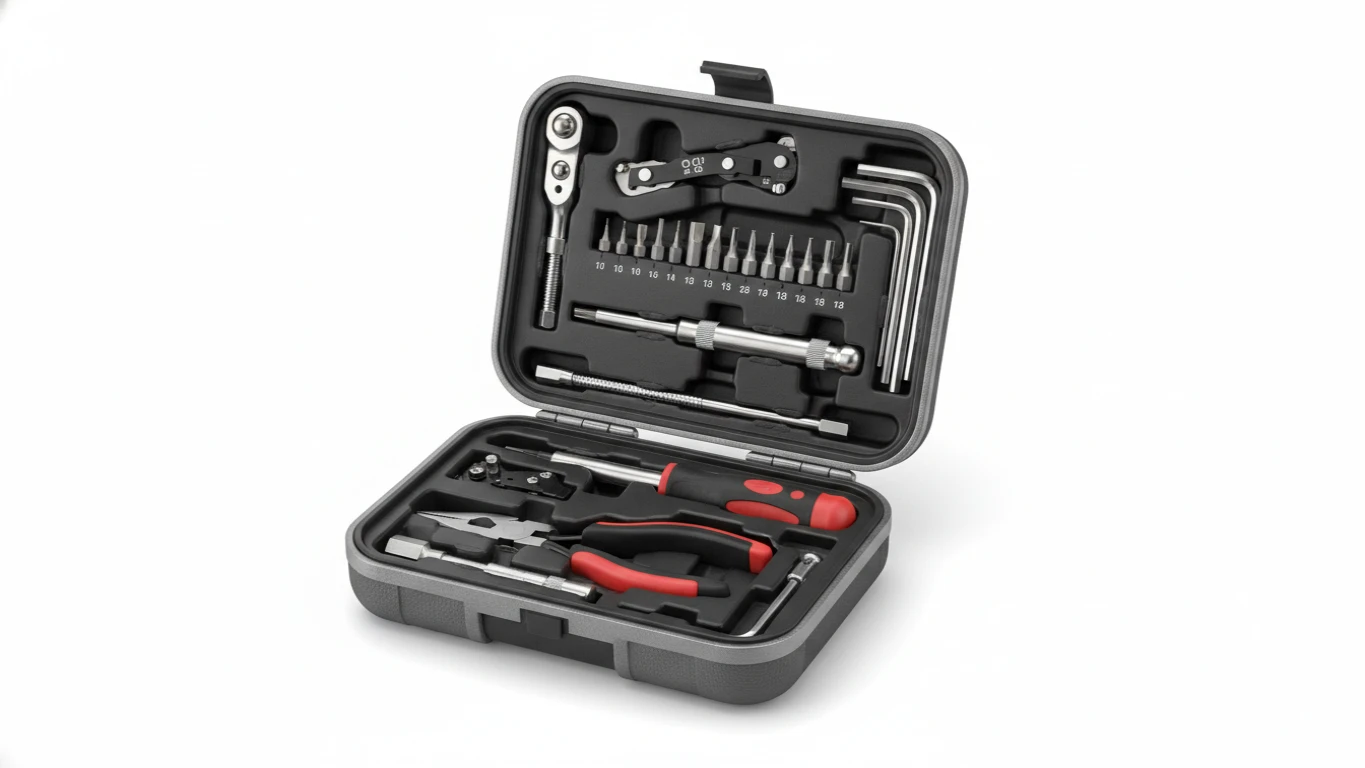 Kit de Ferramentas Compacto e Versátil