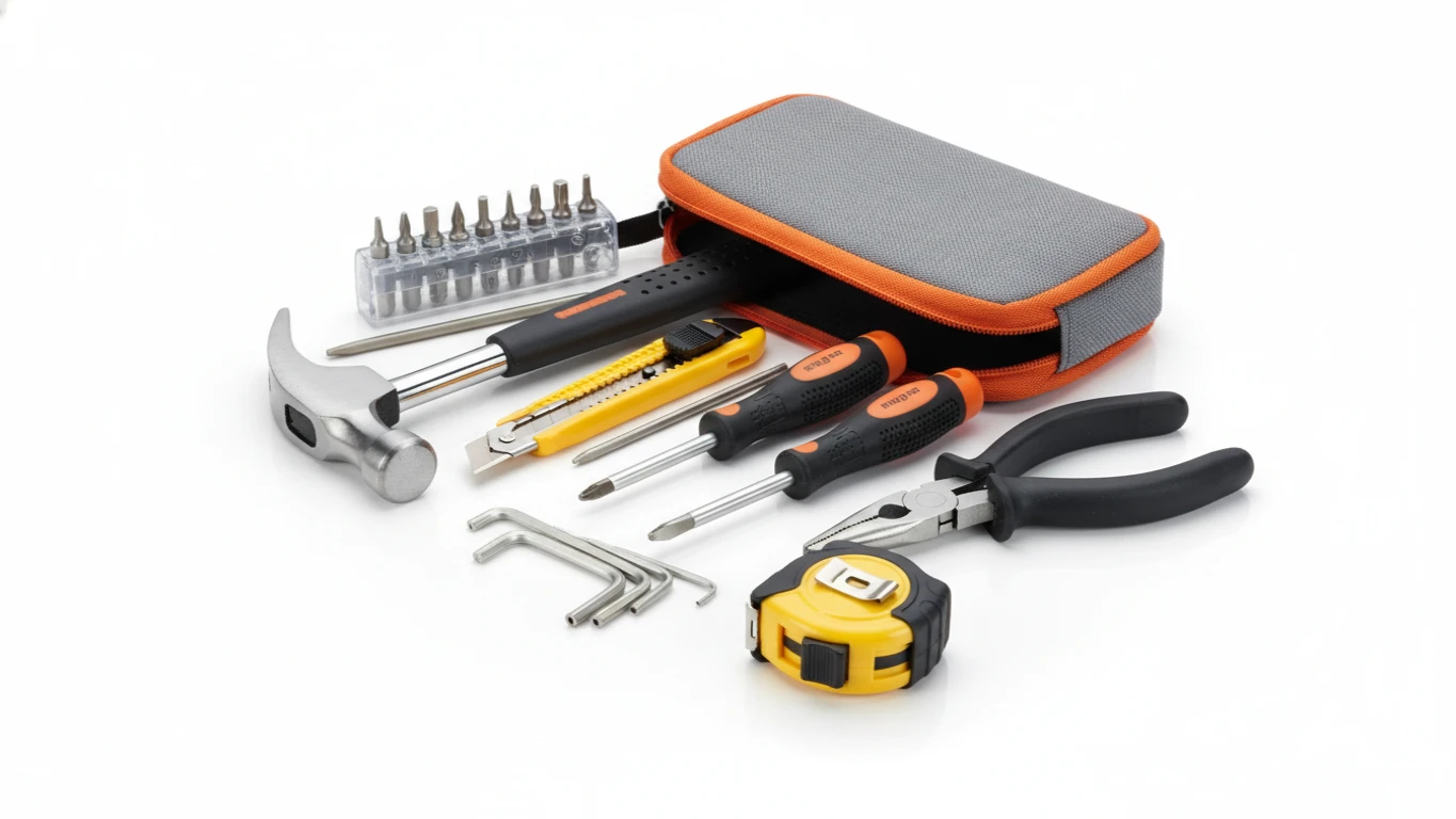 Kit de Ferramentas Compacto para o Lar