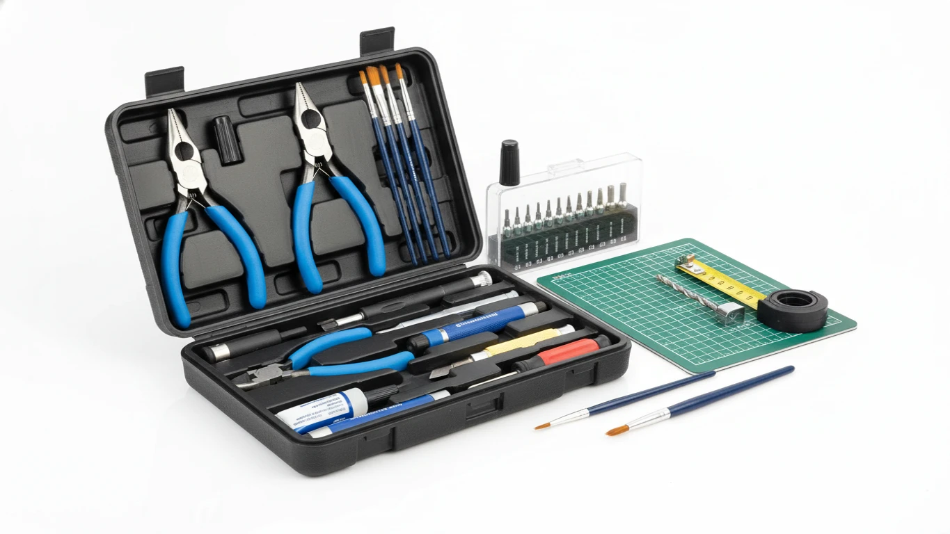 Kit de Ferramentas Essenciais para Hobby