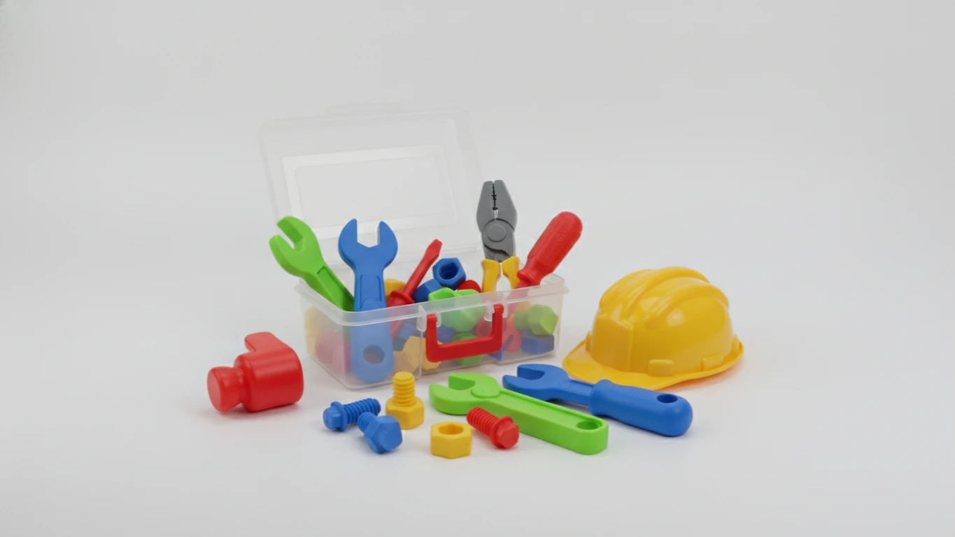 Kit de Ferramentas Infantis de Brinquedo