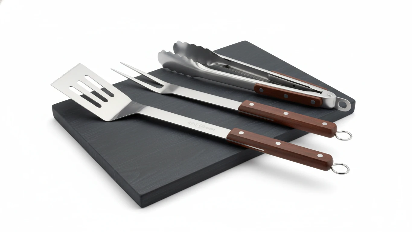 Kit de Ferramentas de Churrasco Premium