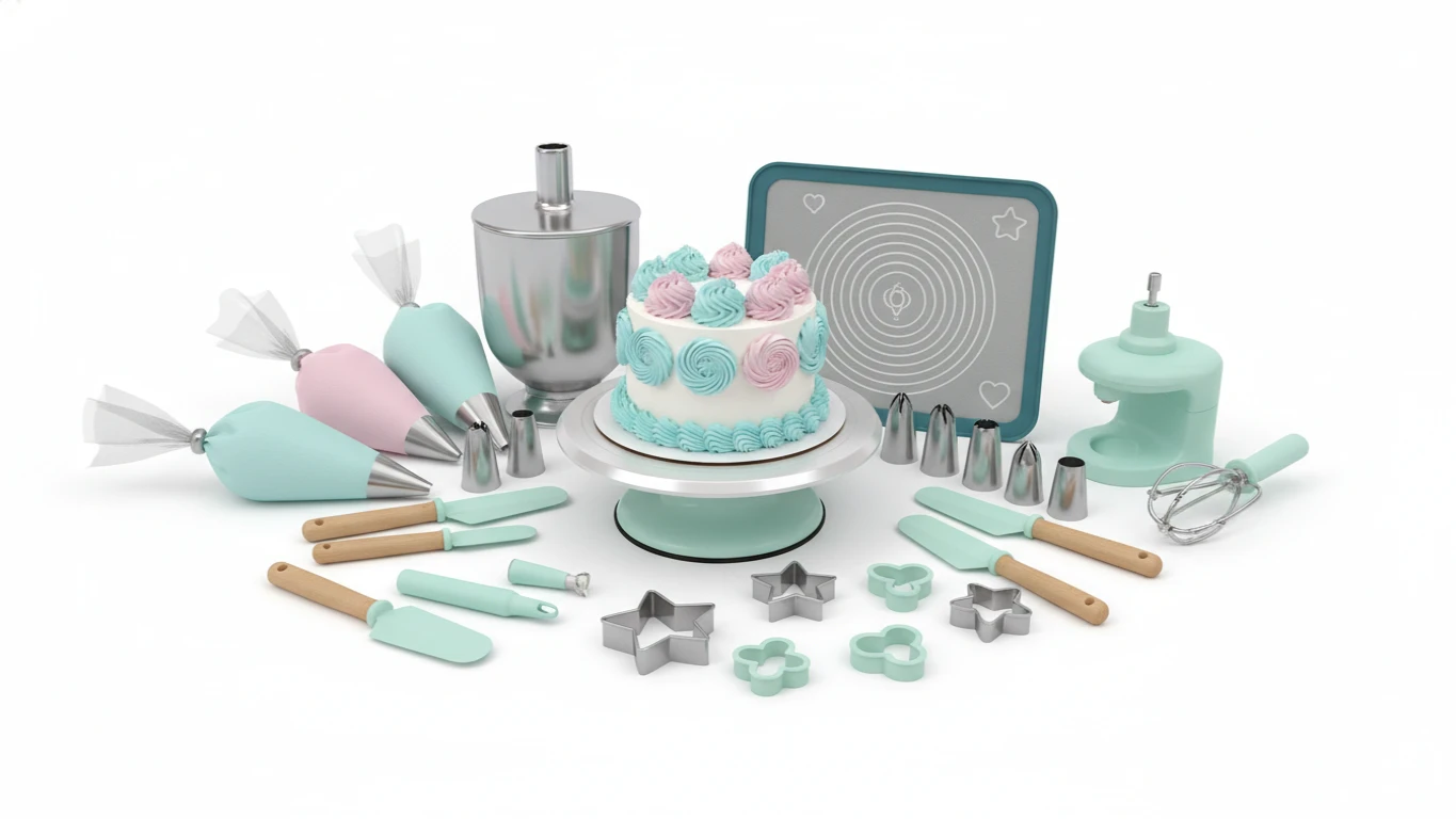 Kit de Ferramentas de Confeitaria Criativa